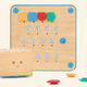 Image for article titled A Montessori-inspired wooden robot teaches toddlers how to code